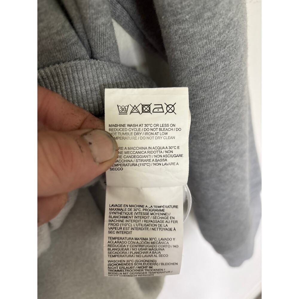 Off-White Blue Marker Slim crewneck Melange/Grey - Picture 7 of 8